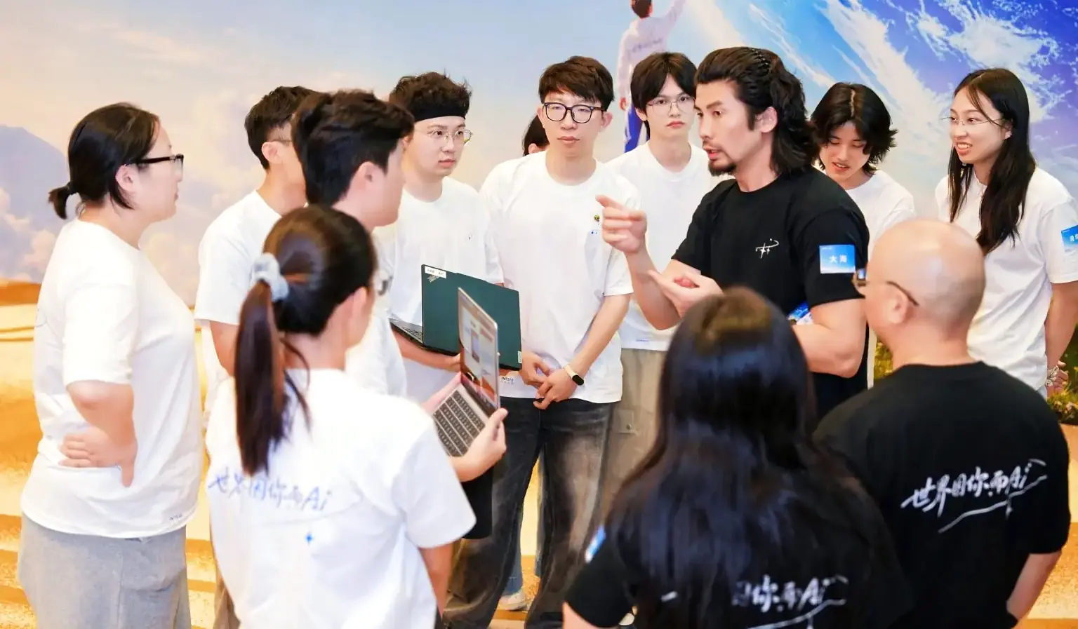 某智能文档与AI科技企业项目现场 4